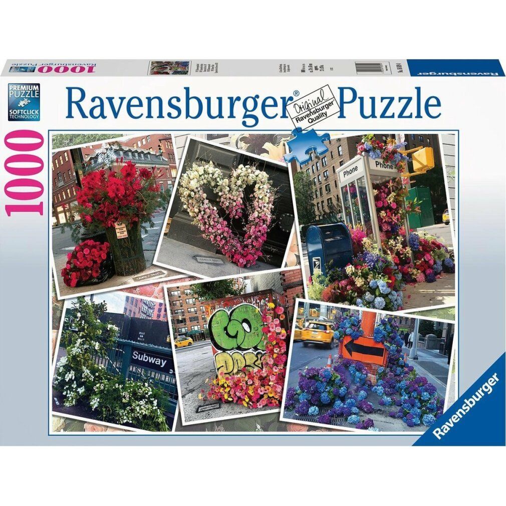 ravensburger Puzzle Flowers in New York 1000 pezzi