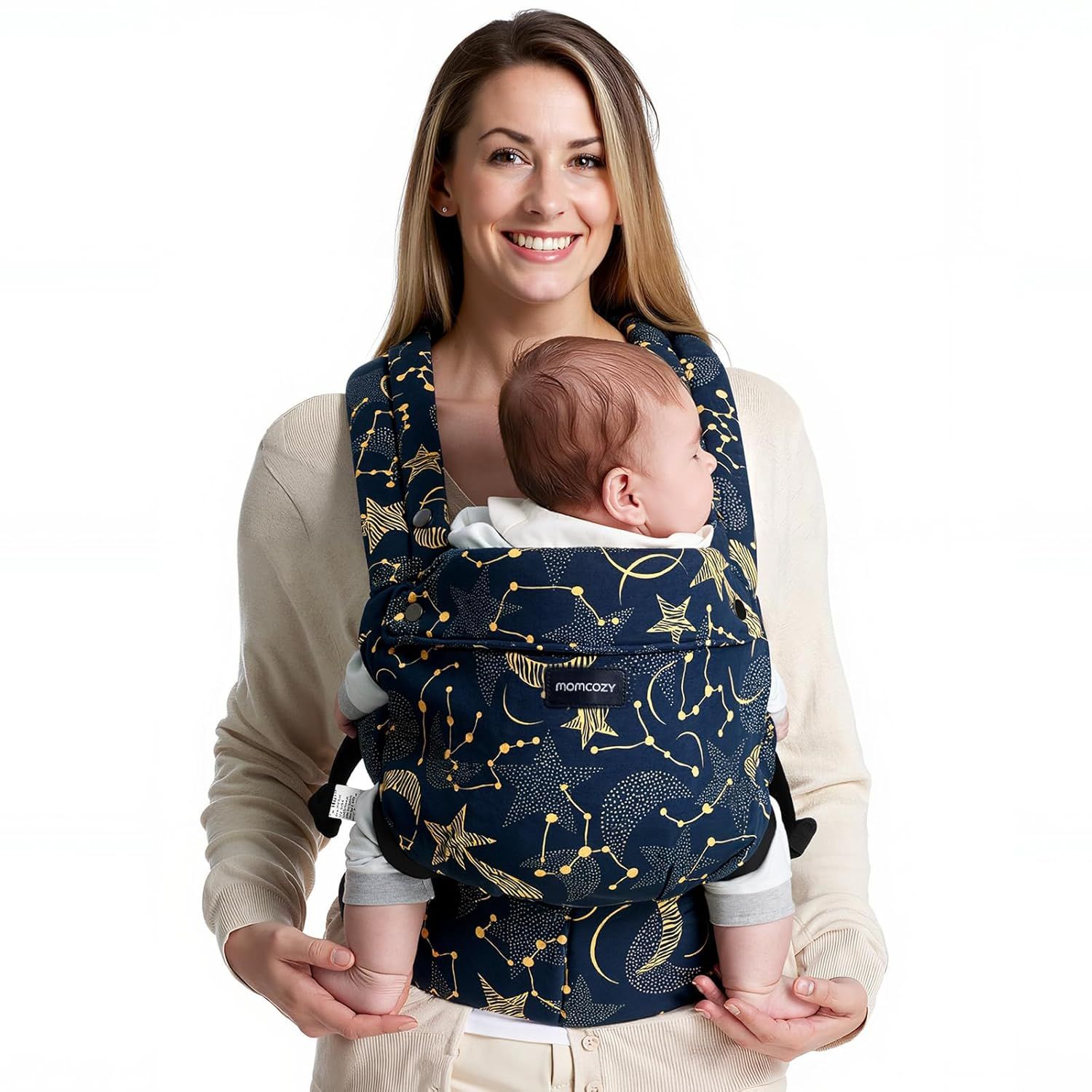 Momcozy Marsupio per Bambini Leggero e Traspirante con Stelle
