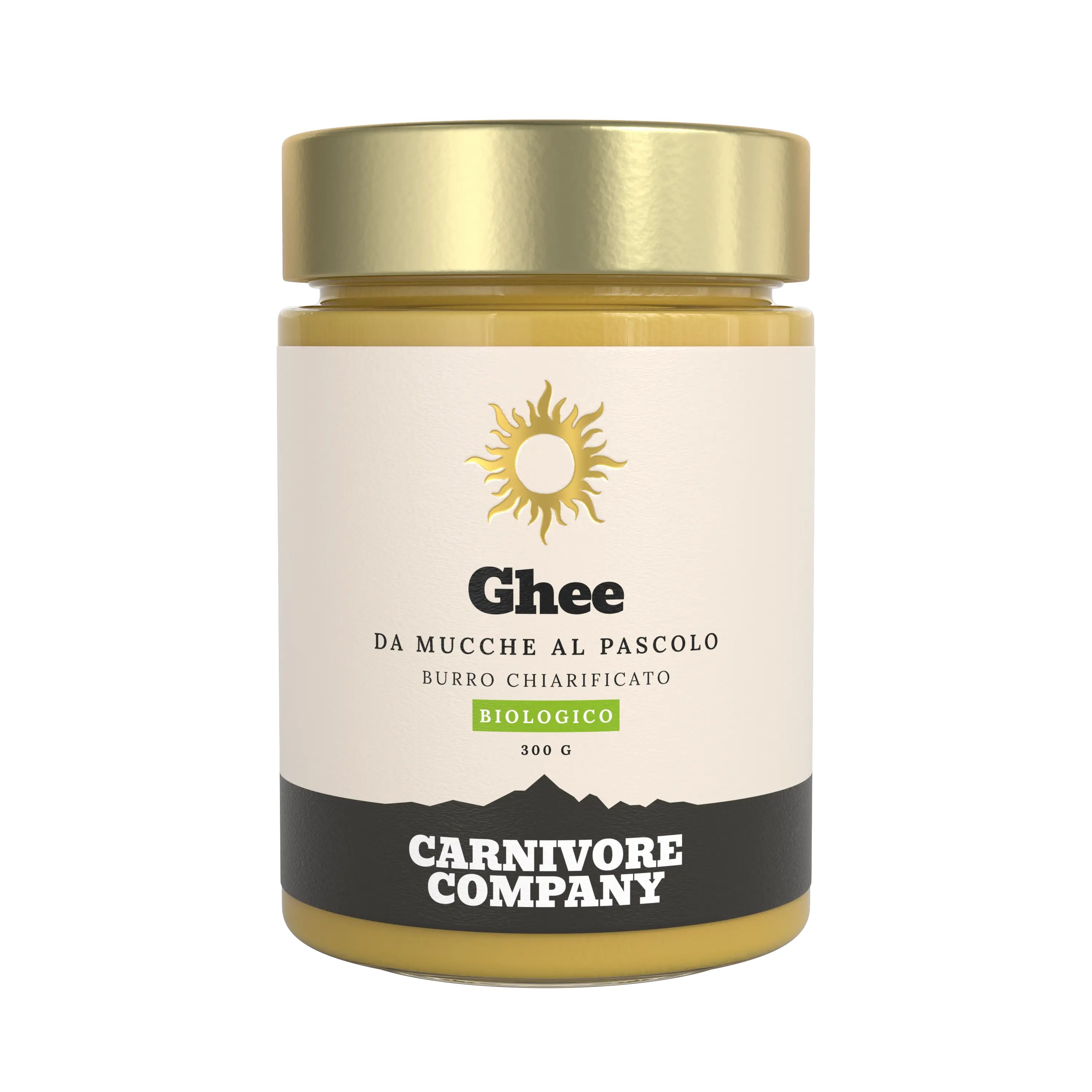 Carnivore Company Ghee Burro Chiarificato Bio 300g