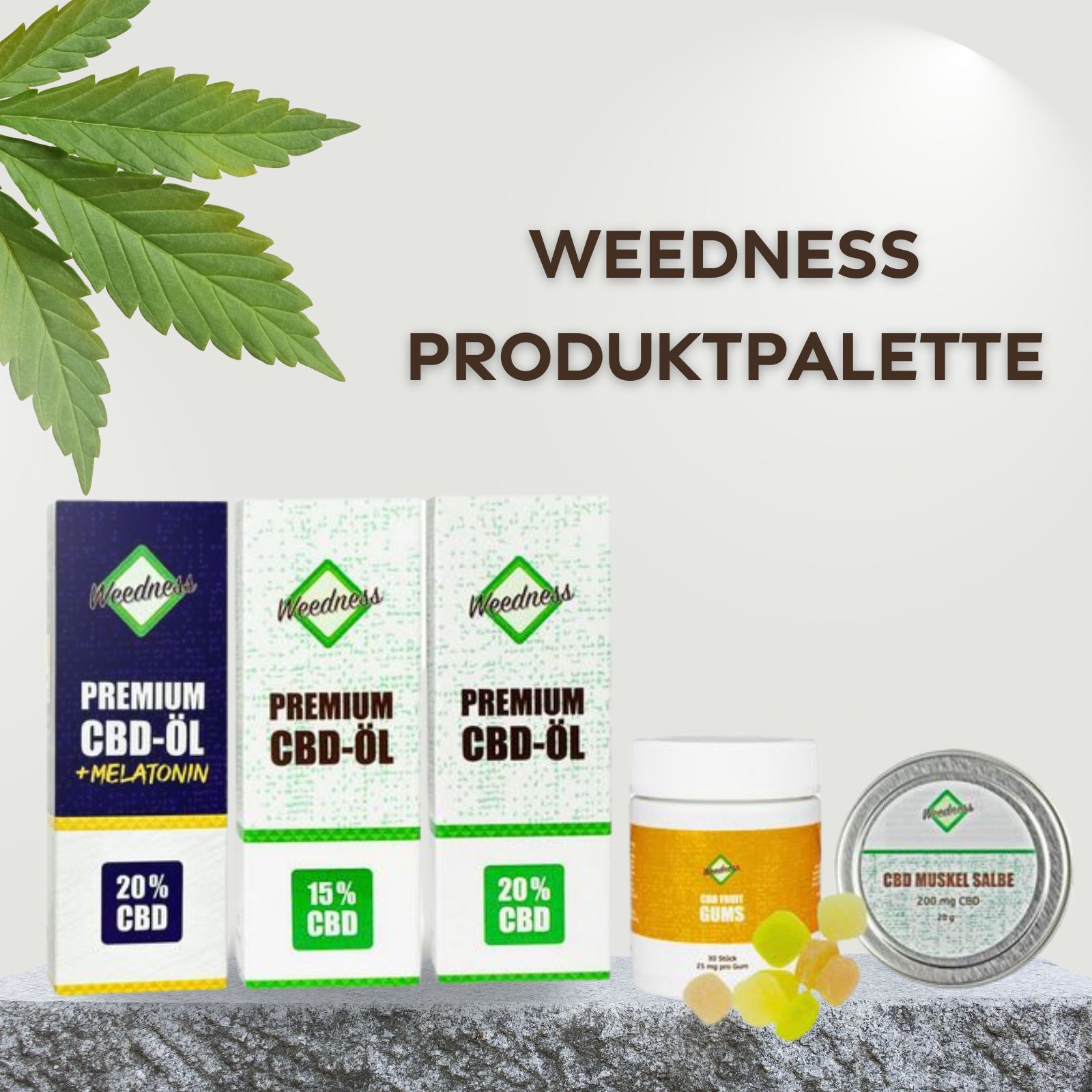 Weedness CBD Capsule 10%