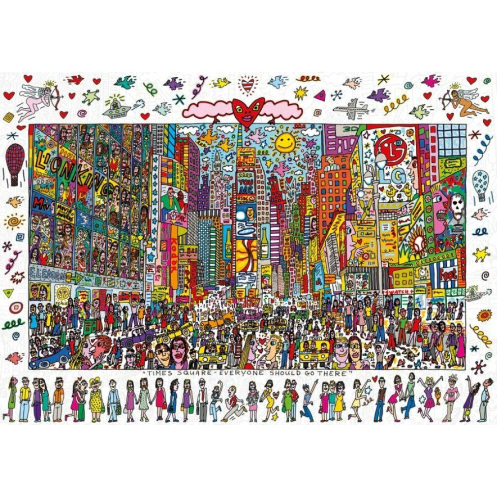 Puzzle ravensburger Times Square - Tutti dovrebbero andarci 1000 pezzi