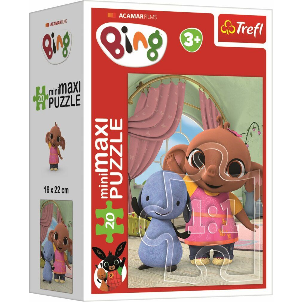 trefl Puzzle Bing: Bing e Flop 20 pezzi