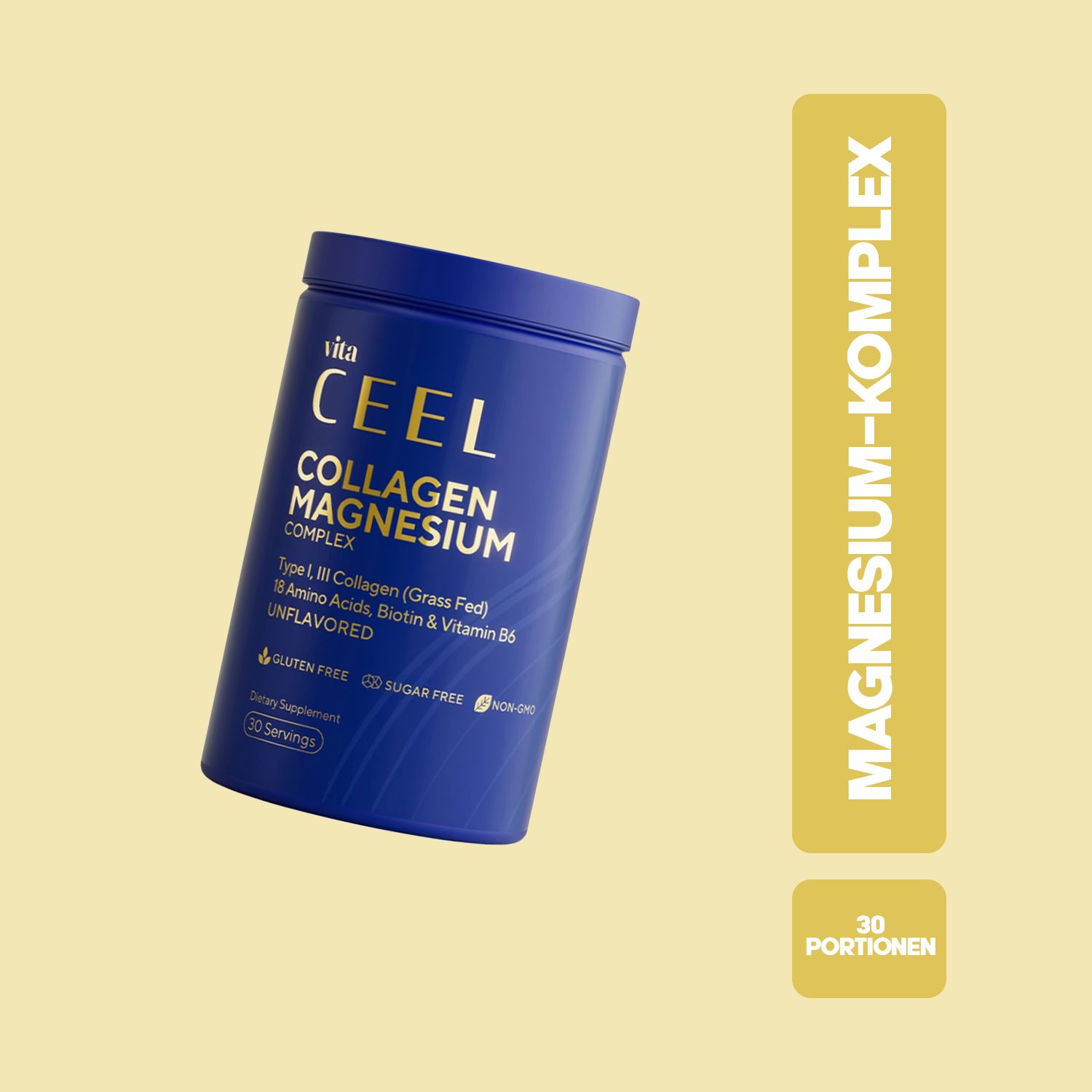 VITA CEEL Collagene + Magnesio per la Pelle