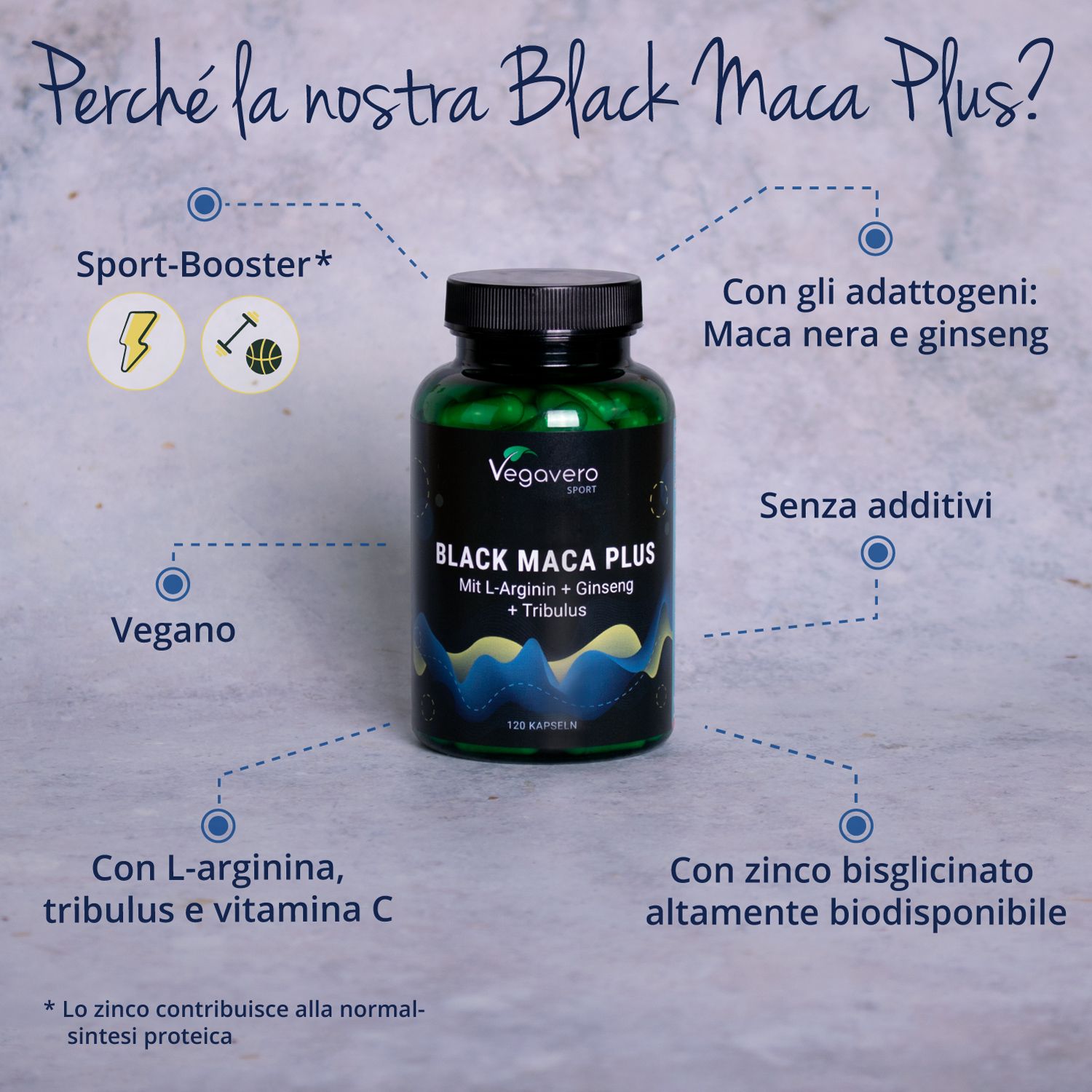 VEGAVERO Maca Nera Plus
