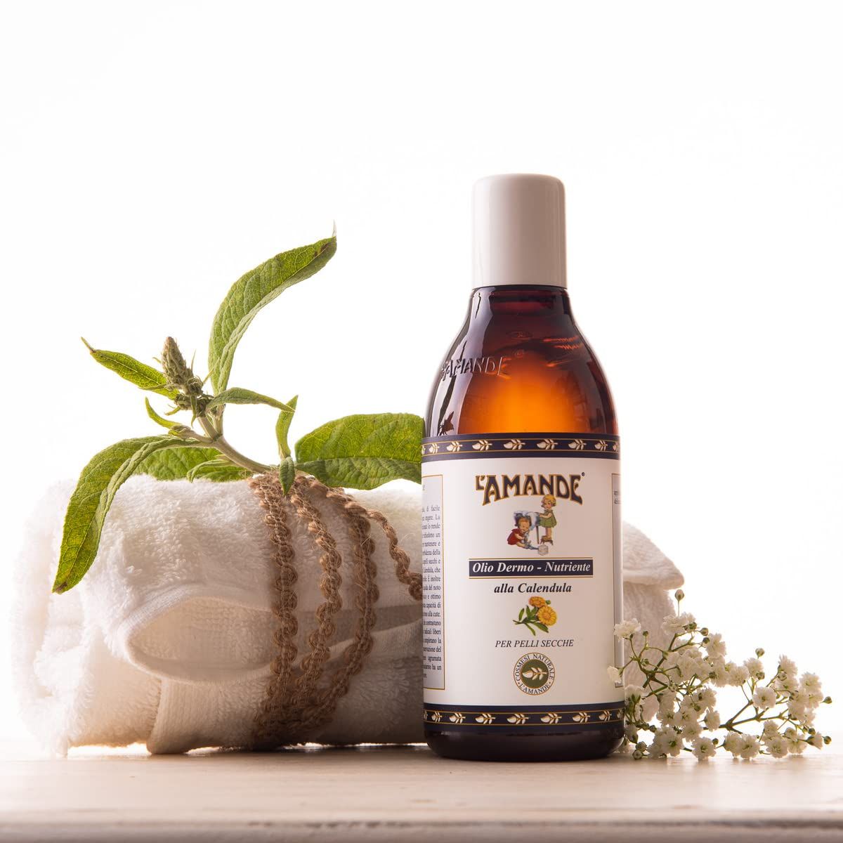 Olio Naturale L'Amande per Corpo e Capelli - 250ml