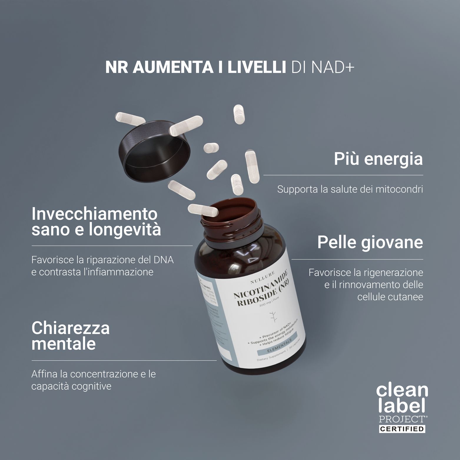 Nullure Nicotinamide Riboside (NR) 300mg