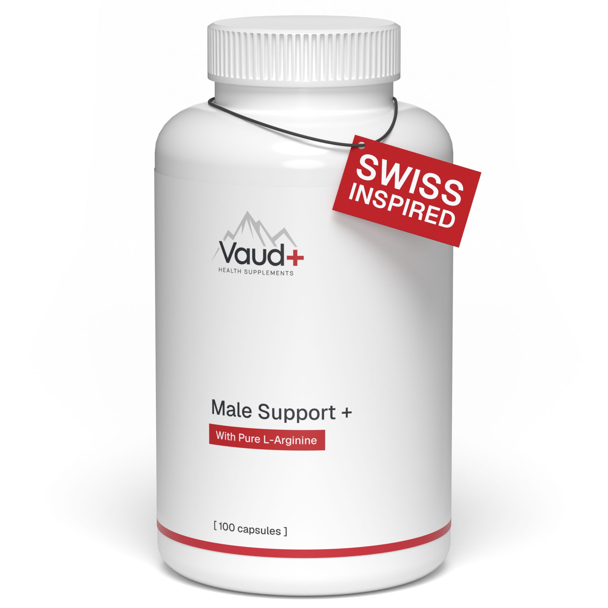 Vaud Male Support - L-Arginina per Uomo - Erezione & Vitalità - Formula Scientifica