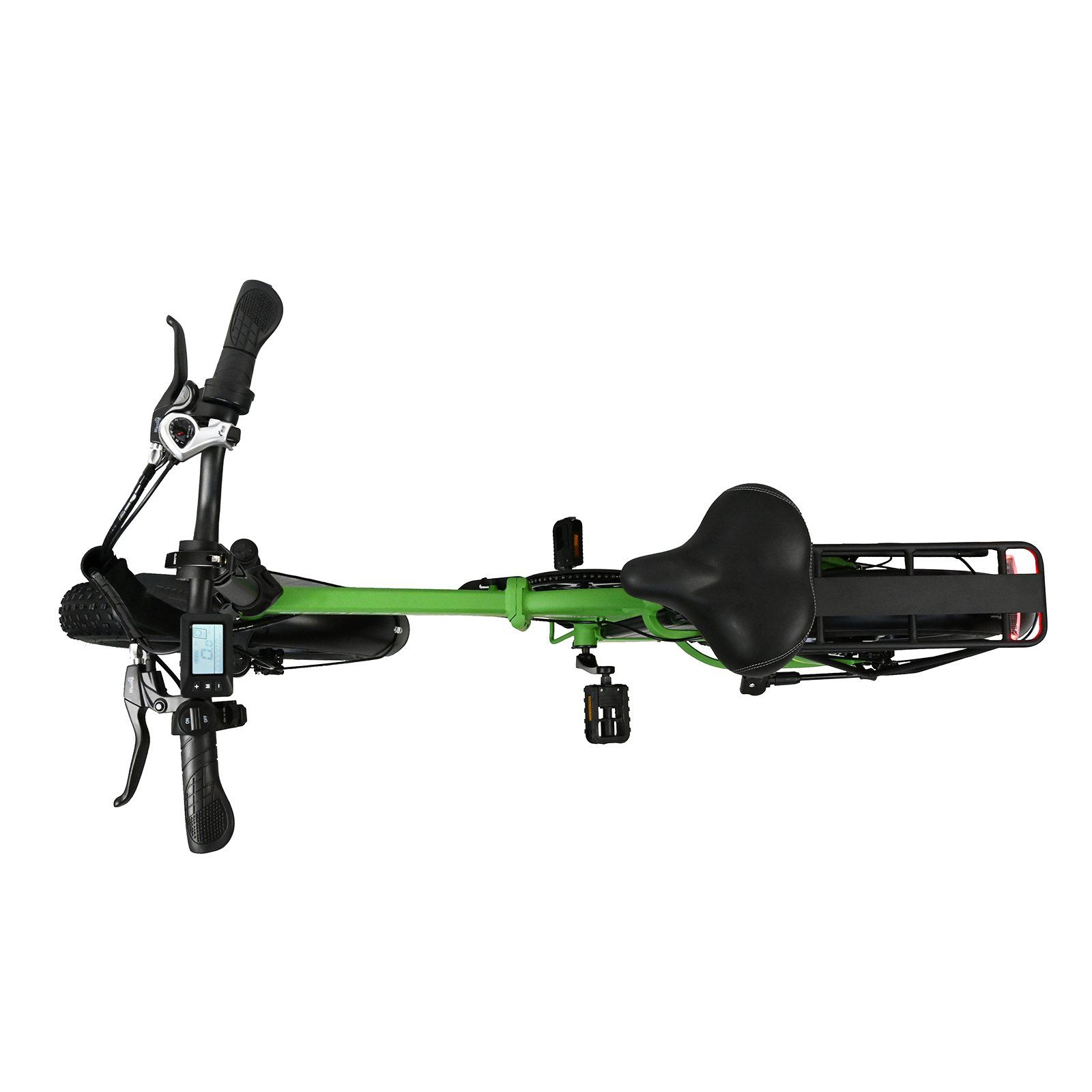 BAOLUJIE DZ2002 Bicicletta elettrica per adulti, batteria rimovibile da 48 V 16 Ah