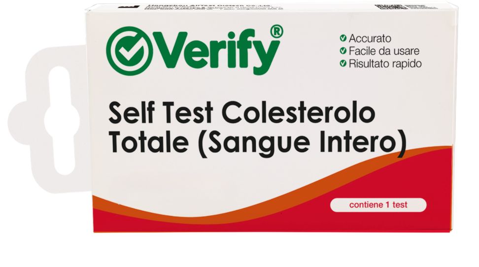 Verify Self test Colesterolo totale