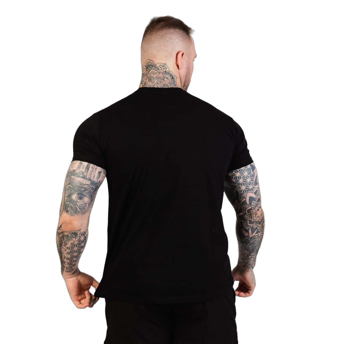 GymBeam T-shirt uomo Beam nera