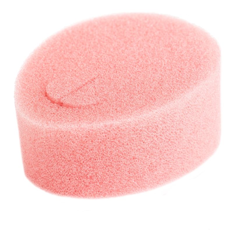 Tampone Europharma singolo, rosa, ovale, in materiale morbido.