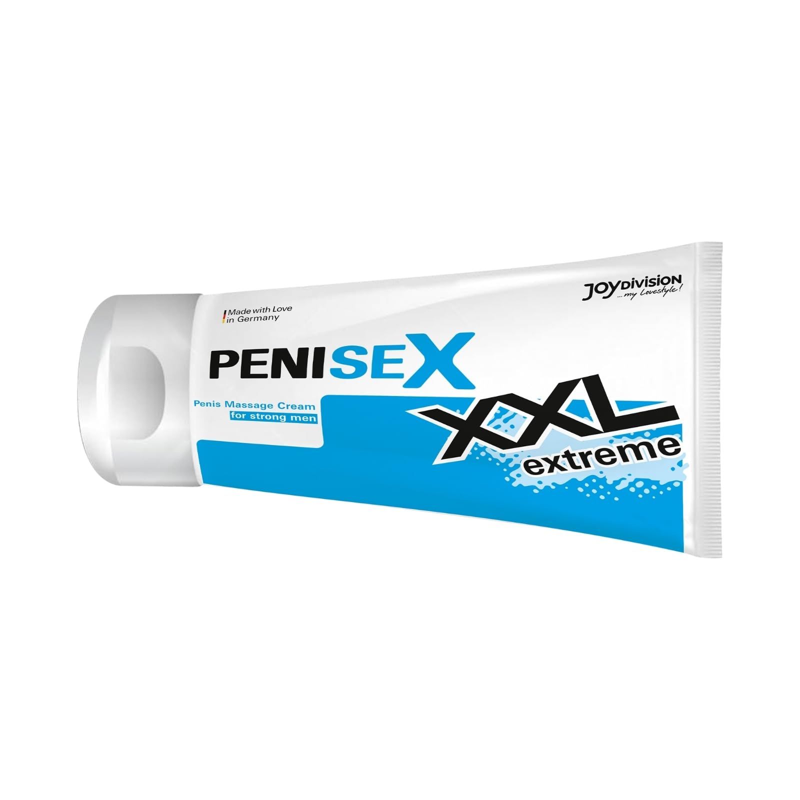 Confezione JOYDIVISION PENISEX XXL extreme Penis Massage Cream. Made in Germany, Qualità da oltre 40 anni.