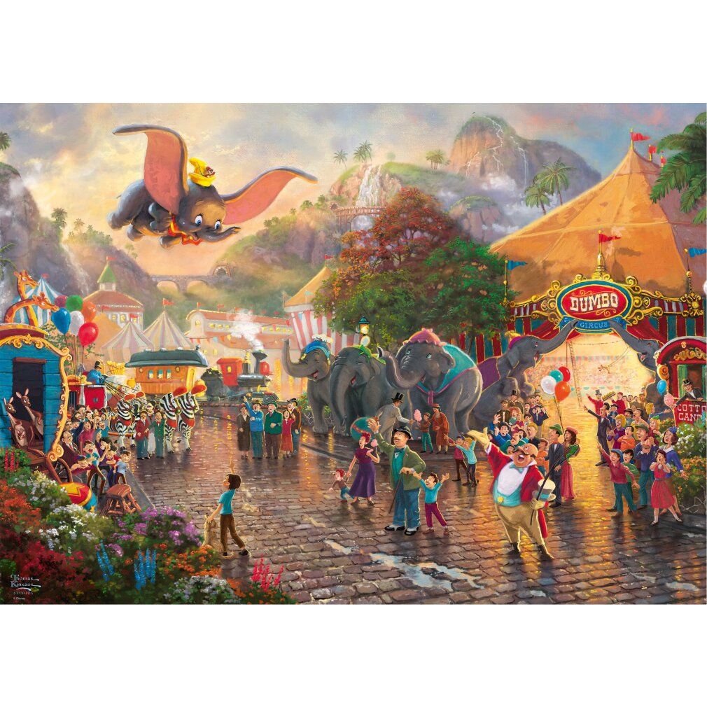 Disney, Dumbo - Puzzle da 1000 pezzi (Thomas Kinkade)