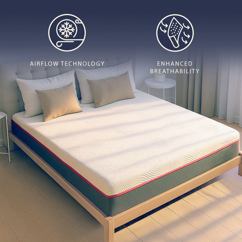 The White Stone Materasso 80x190 Memory Breeze e Molle Insacchettate | Altezza 30 cm