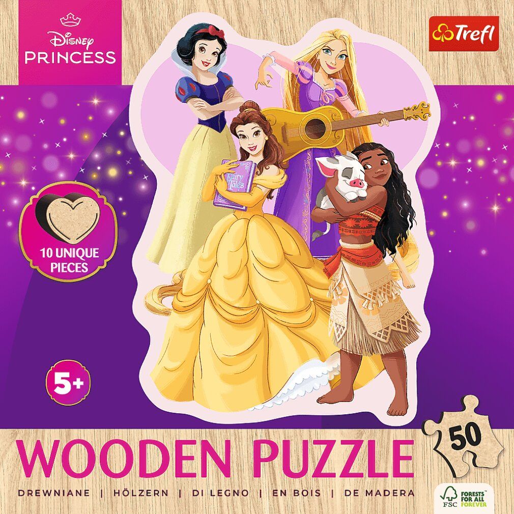 trefl Disney: Belle principesse 50 pezzi