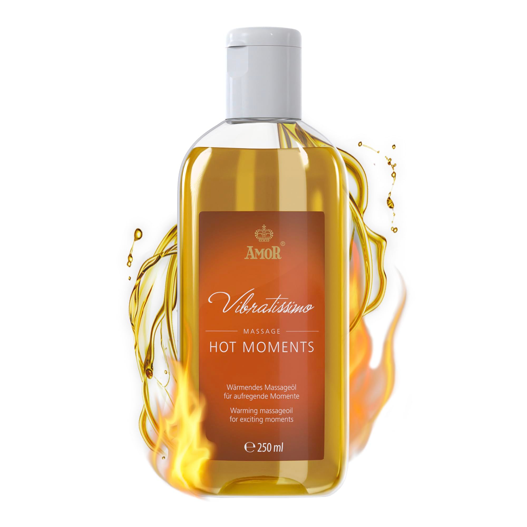 Vibratissimo Olio da Massaggio Hot Moments