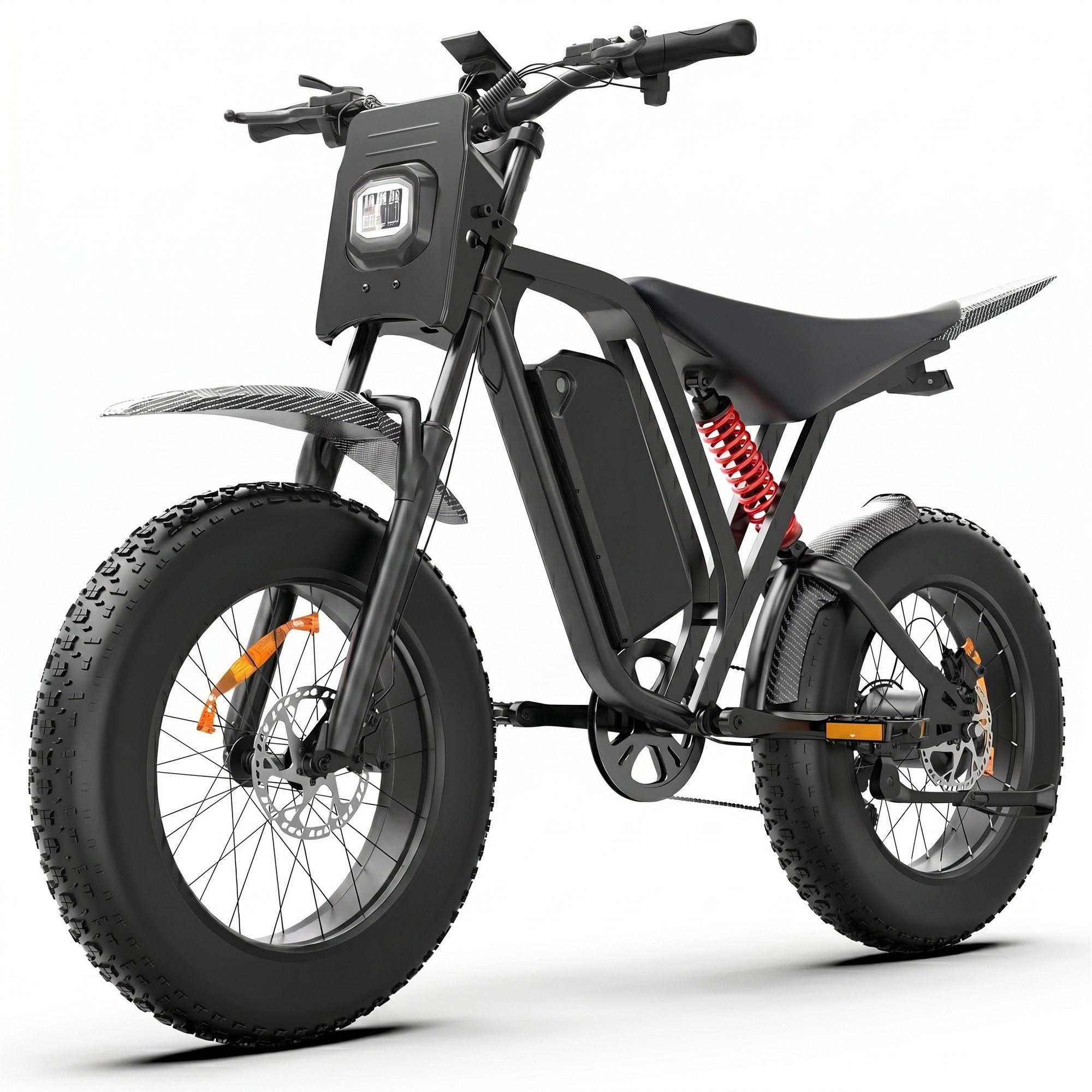 BLUVALL R700 Bicicletta elettrica da fuoristrada con batteria da 52 V 25 Ah
