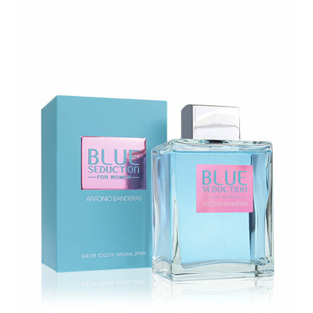 Antonio Banderas Blue Seduction Eau de Toilette per donna, 200ml.
