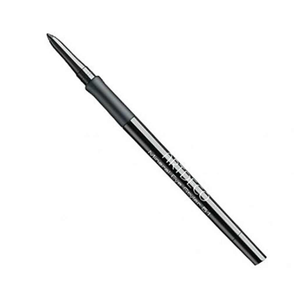 Artdeco Mineral Eye Styler nero. La matita ha un involucro nero e una punta. Il testo "Mineral Eye Styler B1" è visibile.