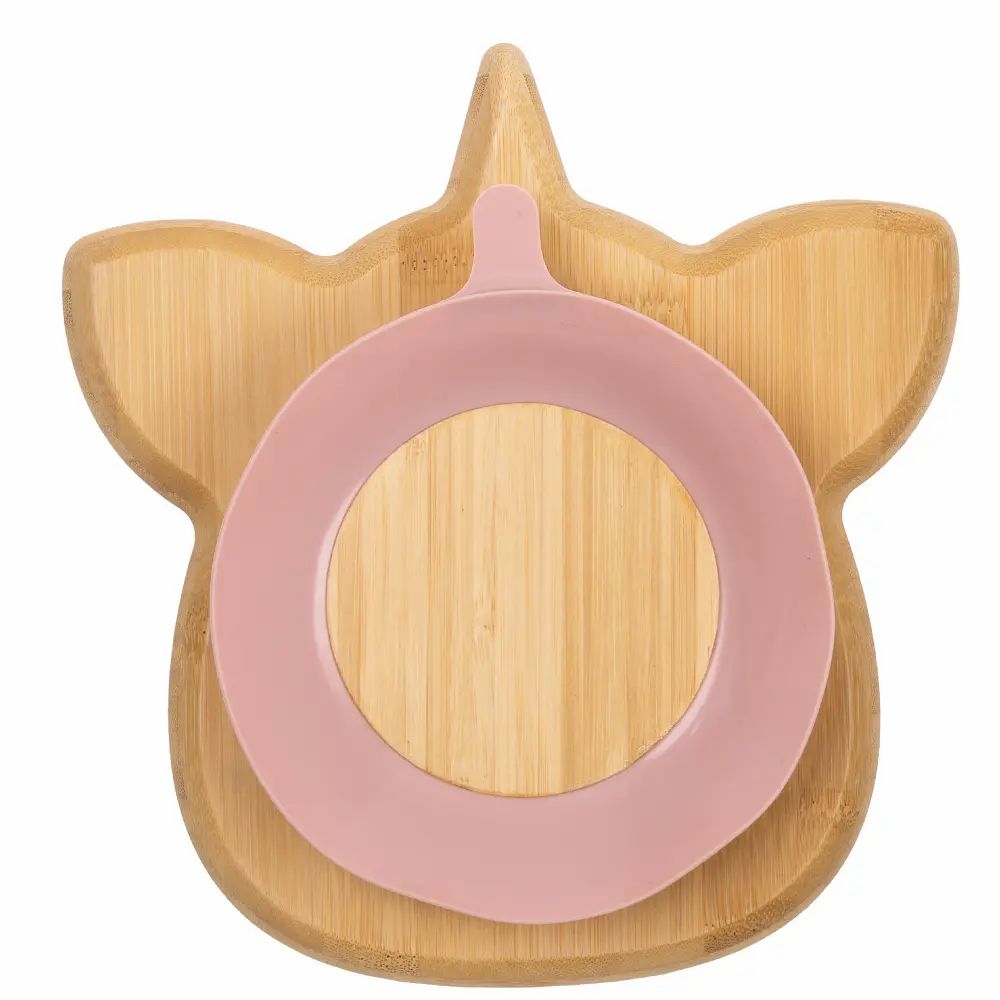 Citron Piatto in Bamboo Unicorno