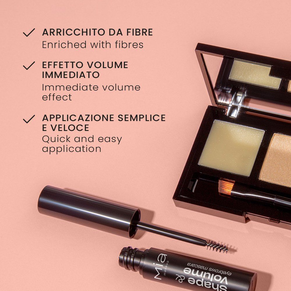 Mia Makeup Shape&Volume mascara sopracciglia colorato