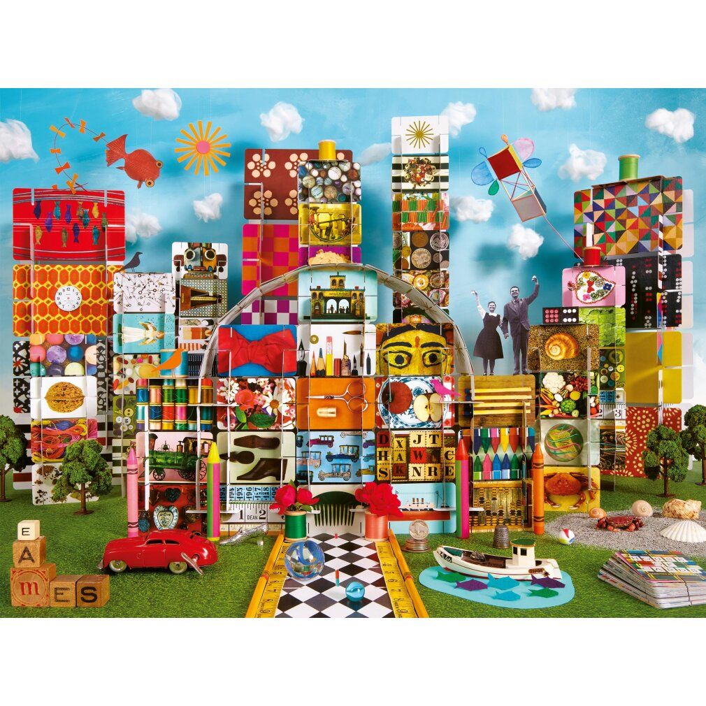 Puzzle Eames House of Cards Fantasy (1500 pezzi)