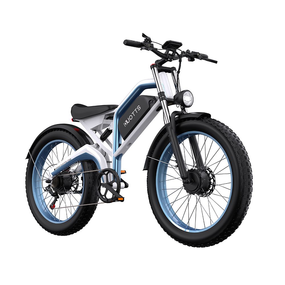 Bici elettrica DUOTTS N26 con doppio motore, batteria da 48 V e 20 Ah