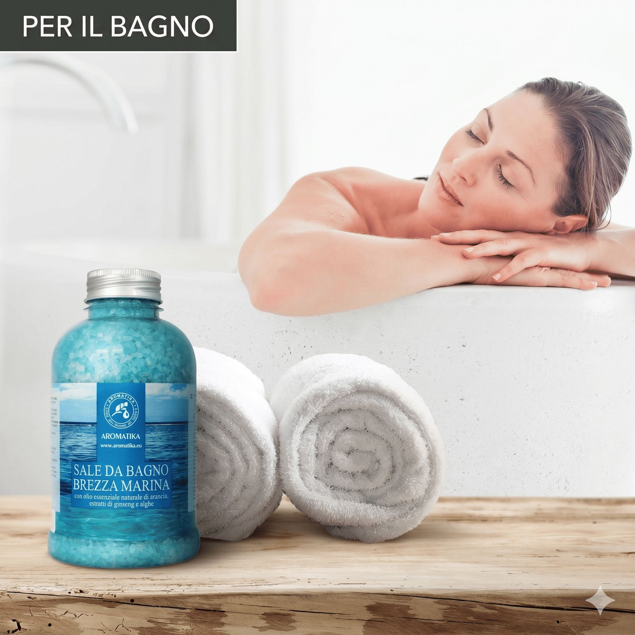 Sale da bagno AROMATIKA “Brezza marina”
