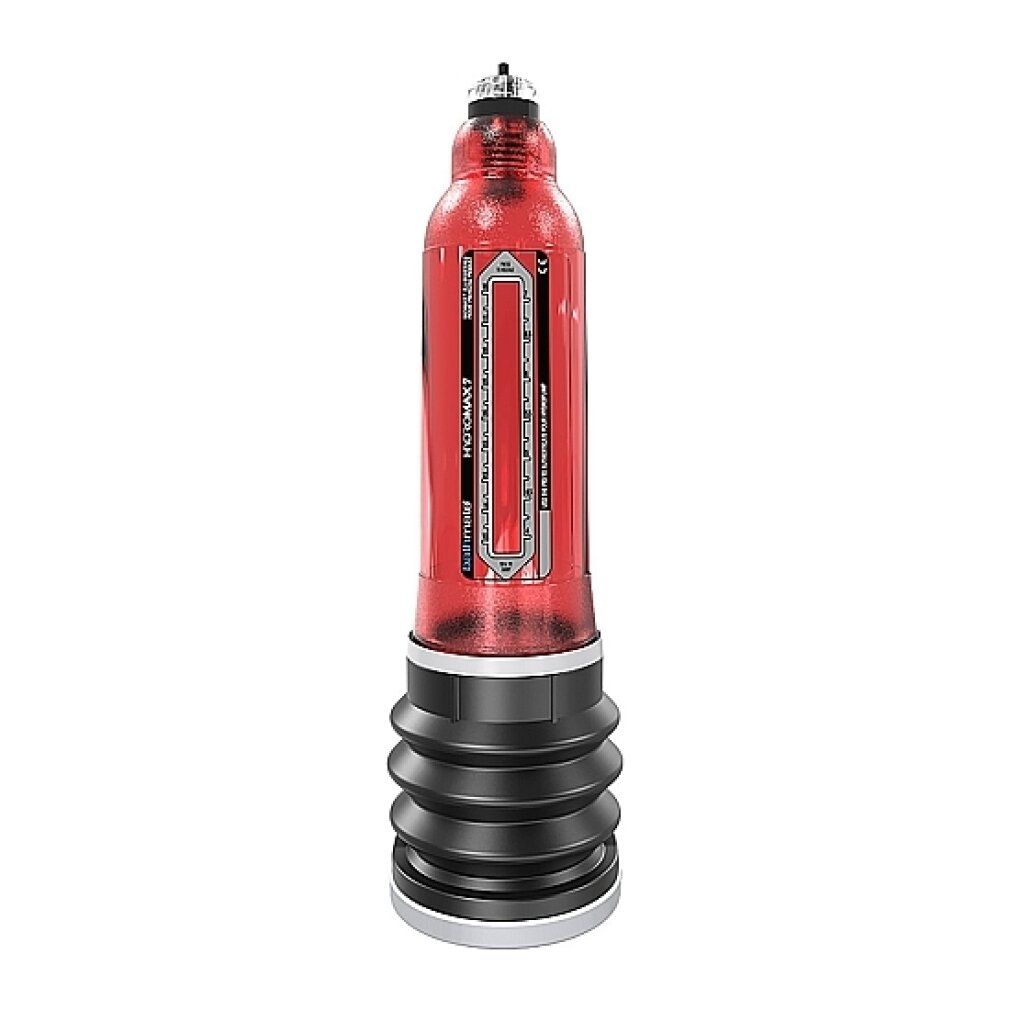 bathmate Hydromax7 Pompa ad acqua per l'ingrandimento del pene rosso brillante X30