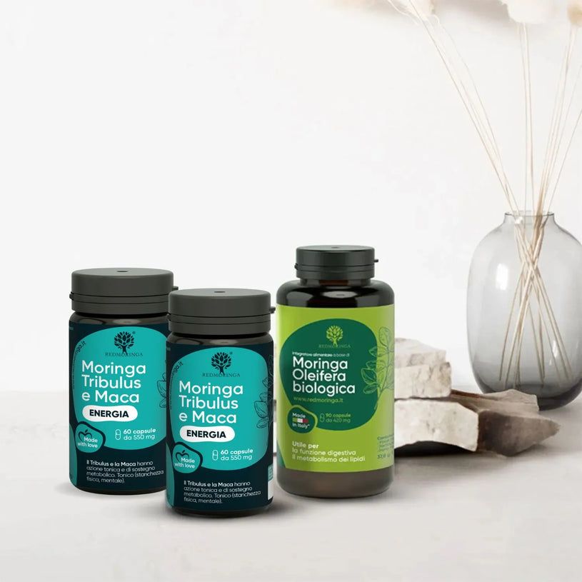 RedMoringa BOOST – TRATTAMENTO ENERGETICO 180 Capsule