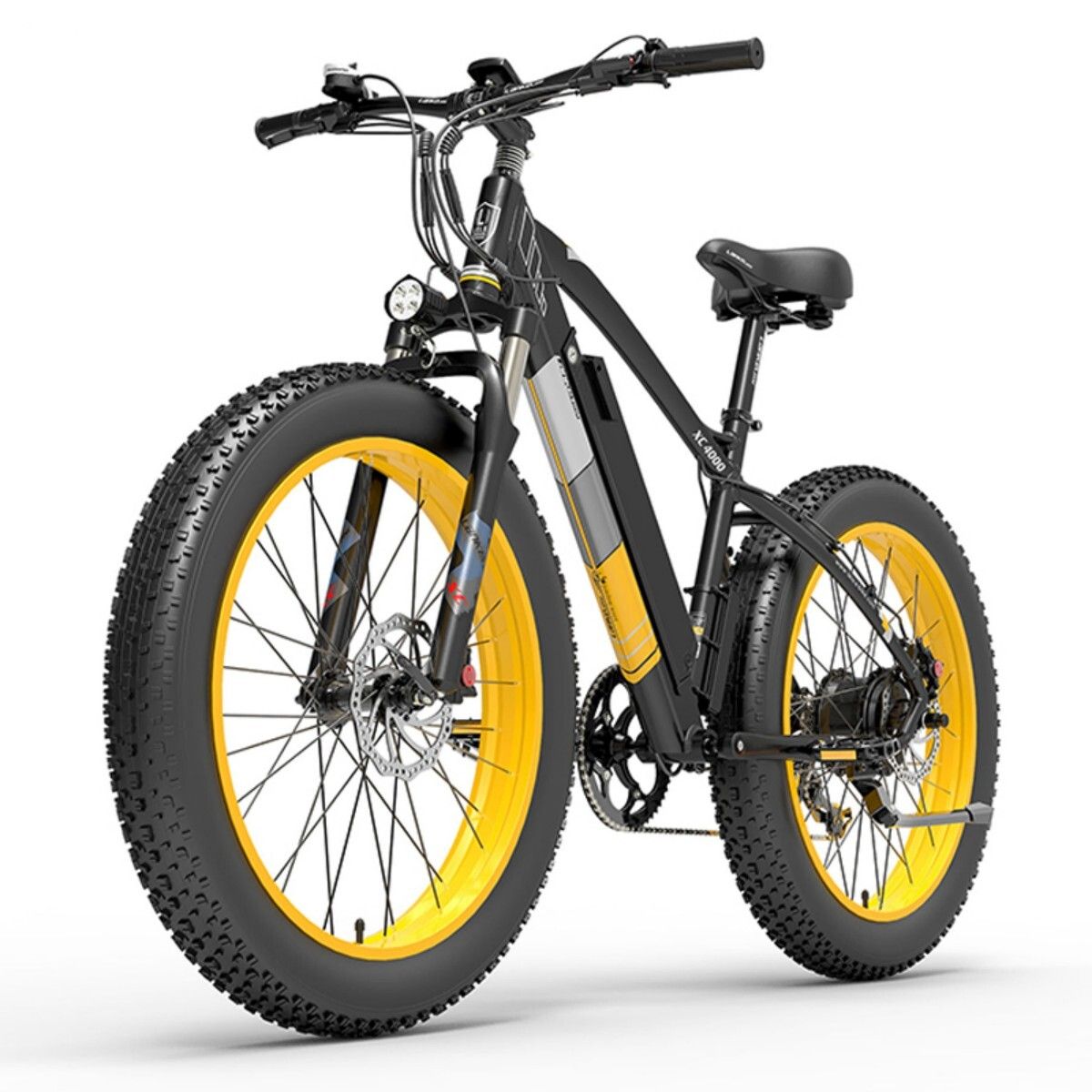 Mountain bike elettrica Lankeleisi XC4000 con batteria da 48 V 17,5 Ah