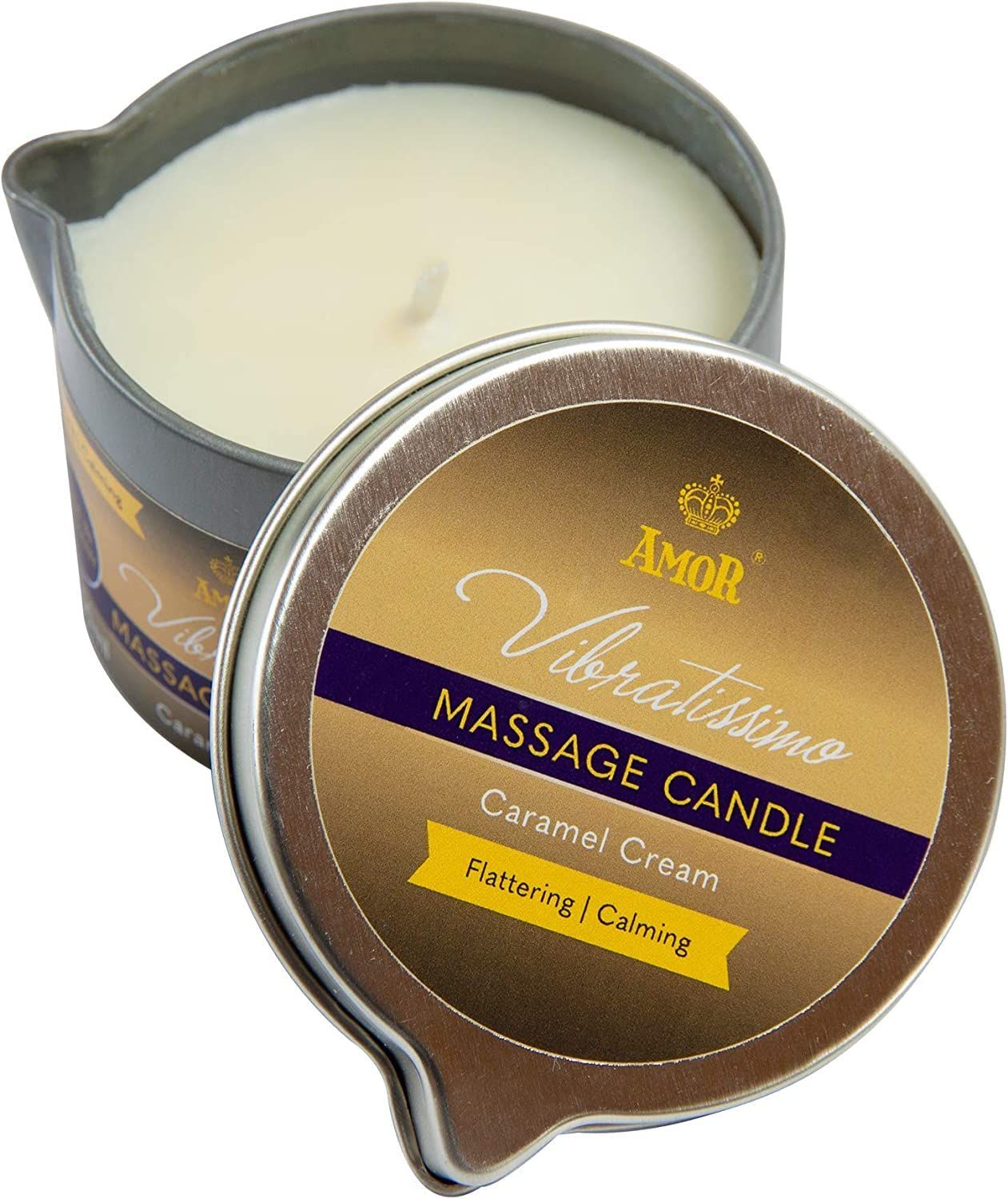 Vibratissimo Candela da Massaggio Caramel Cream