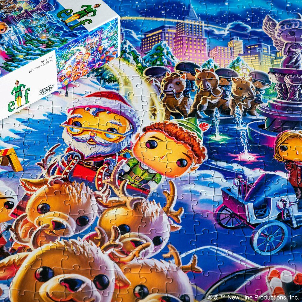 Puzzle collage Buddy - l'elfo di Natale pop! (500 pezzi)