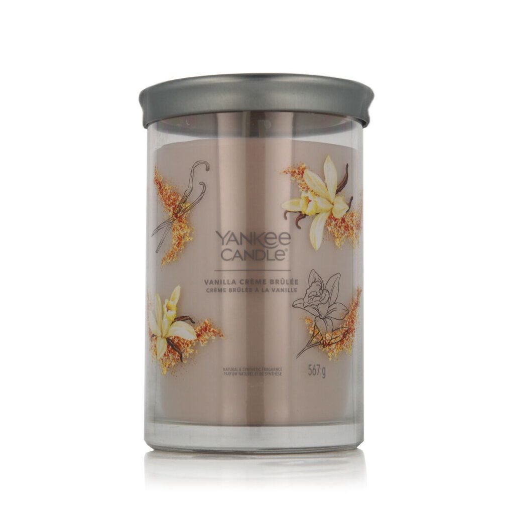 Candela aromatica Signature tumbler grande Vanilla Creme Brulée