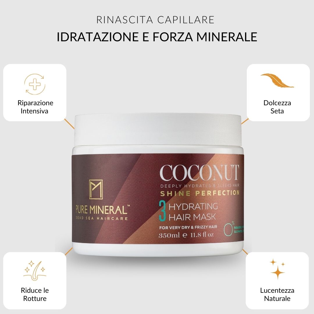 Pure Mineral - Maschera Capelli Cocco