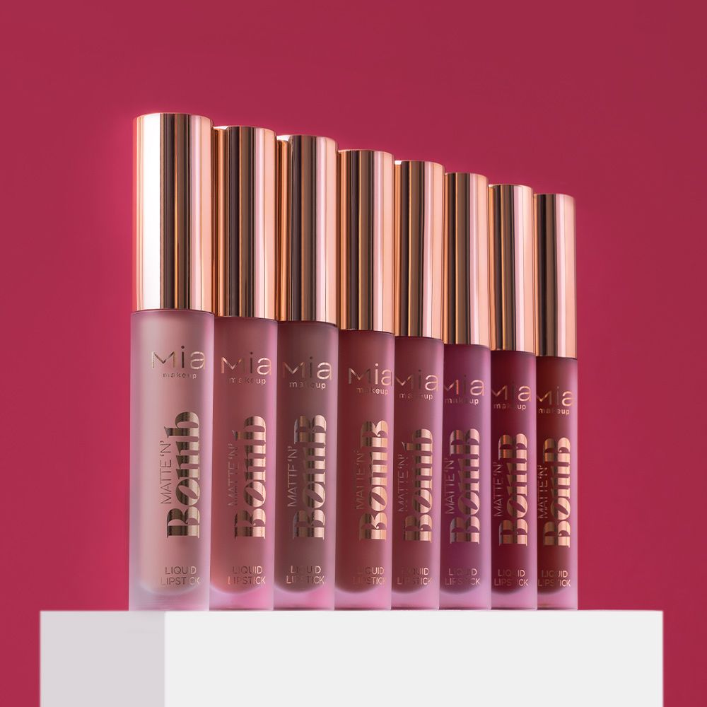 Mia Makeup Matte 'n' Bomb rossetto liquido effetto velluto a lunga durata