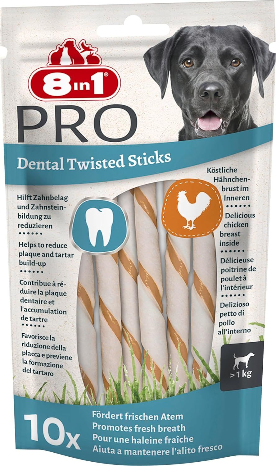 8in1 Pro Dental Bastoncini Intrecciati