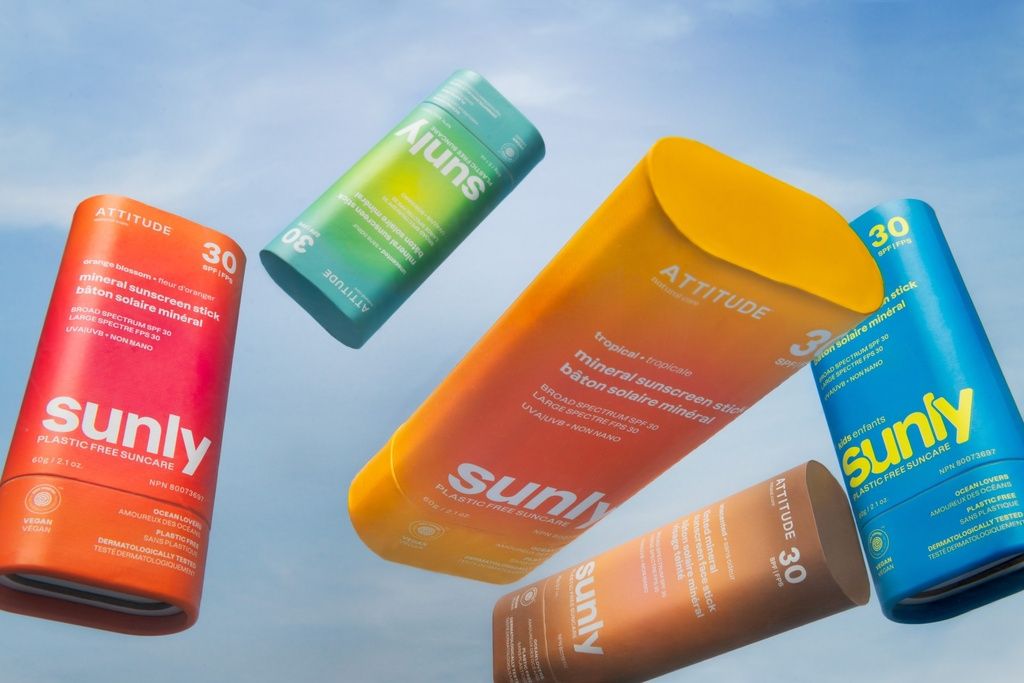 Sunly - Stick Solare Viso Colorato - SPF 30 - Inodore