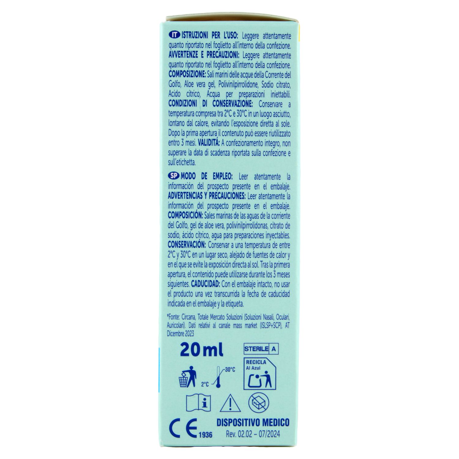 Care For You Spray Nasale Allergy, 20 ml