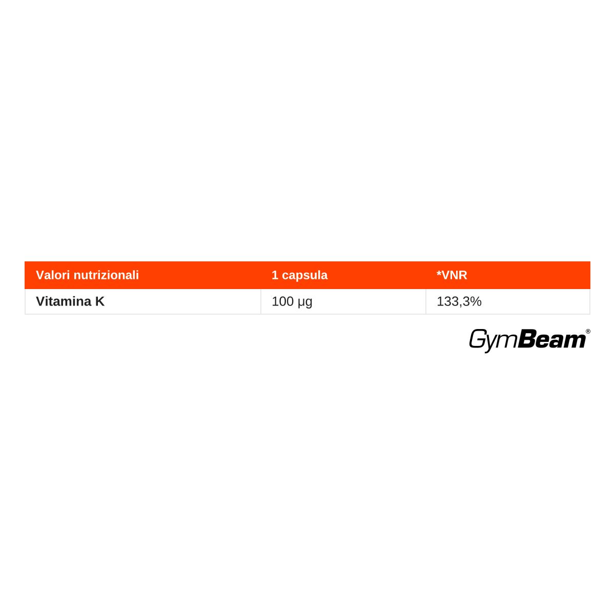 GymBeam Vitamina K1 Fillochinone capsule softgel