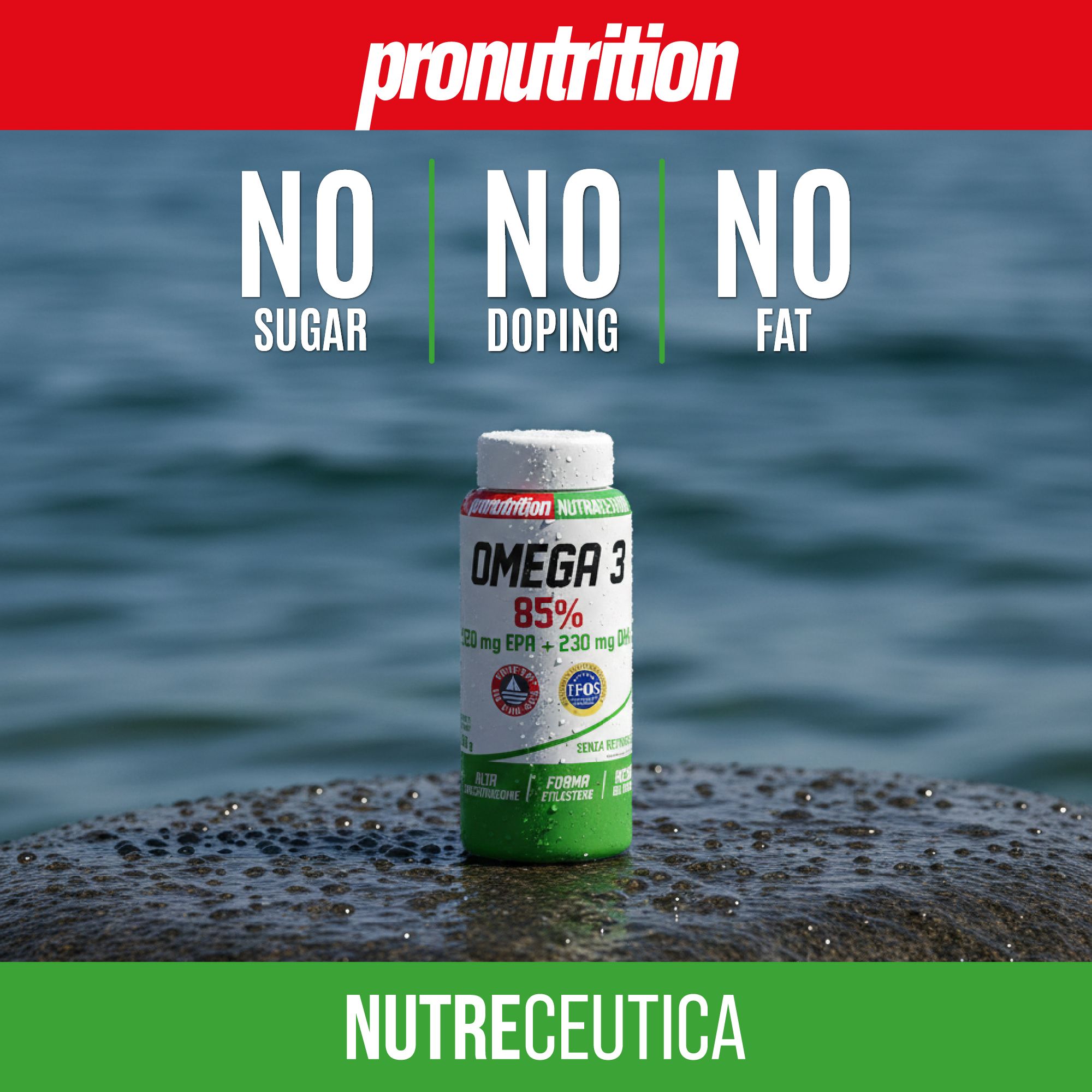 Pronutrition Omega 3 Puro 85% 210 Softgel, 520 mg EPA + 230 mg DHA