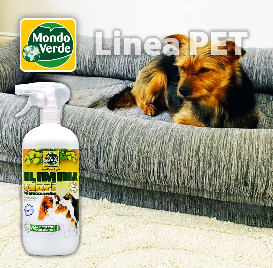 Mondo Verde - Elimina Odori Igienizzante Cani e Gatti - 1000 g