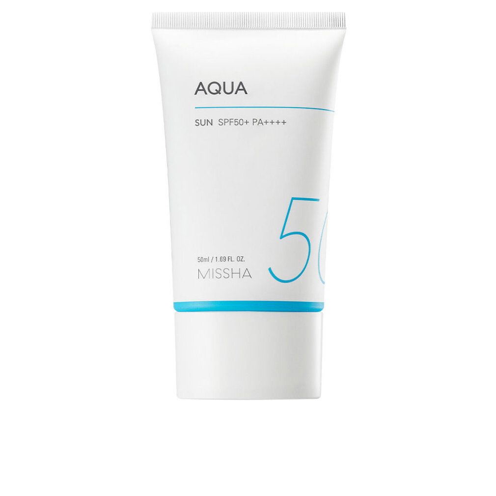 Tubo MISSHA Aqua Sun Gel SPF50+/PA++++ da 50ml.