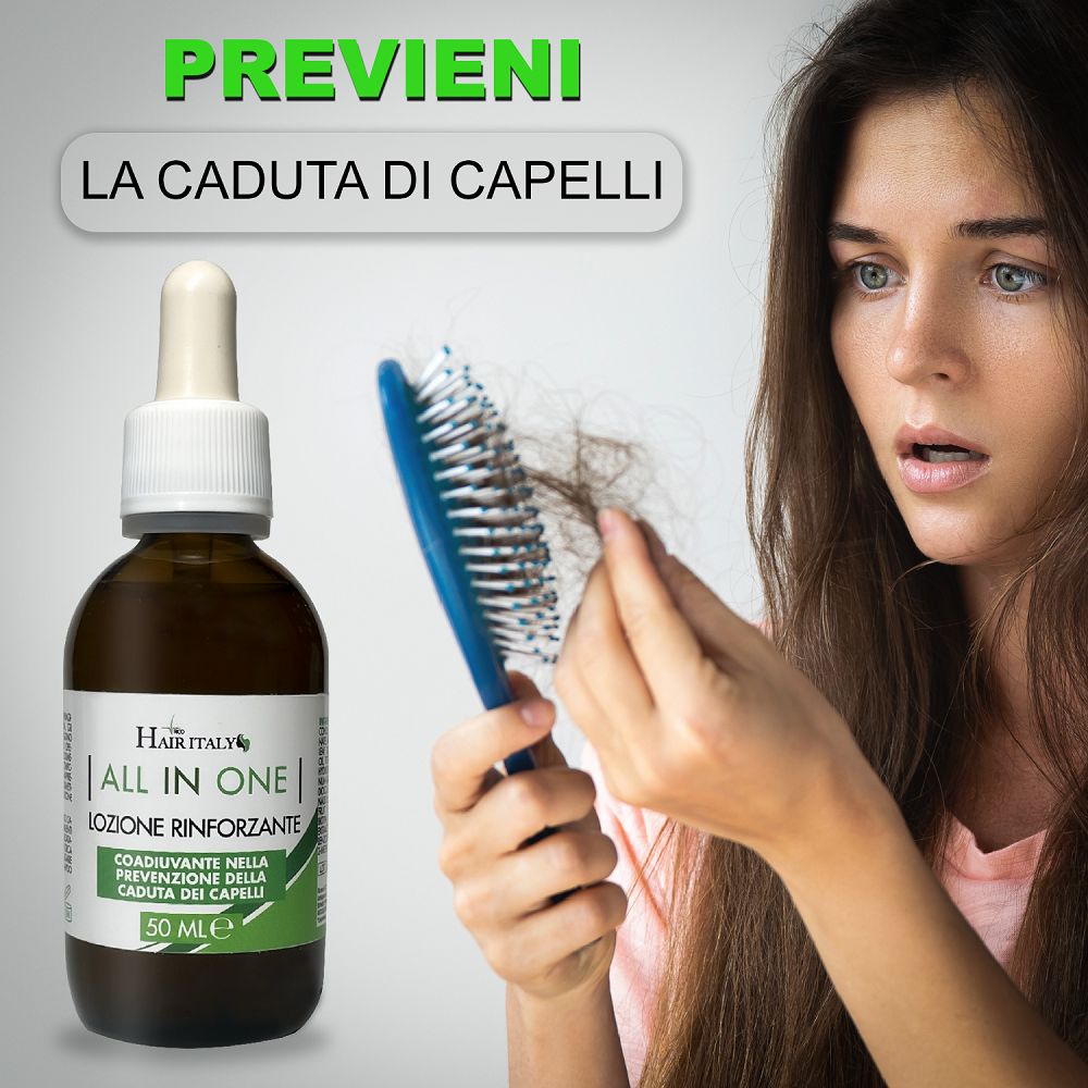 Trico Hair Italy Lozione Anticaduta con Serenoa Repens, Rosmarino e Biotina. Trattamento Ricrescita