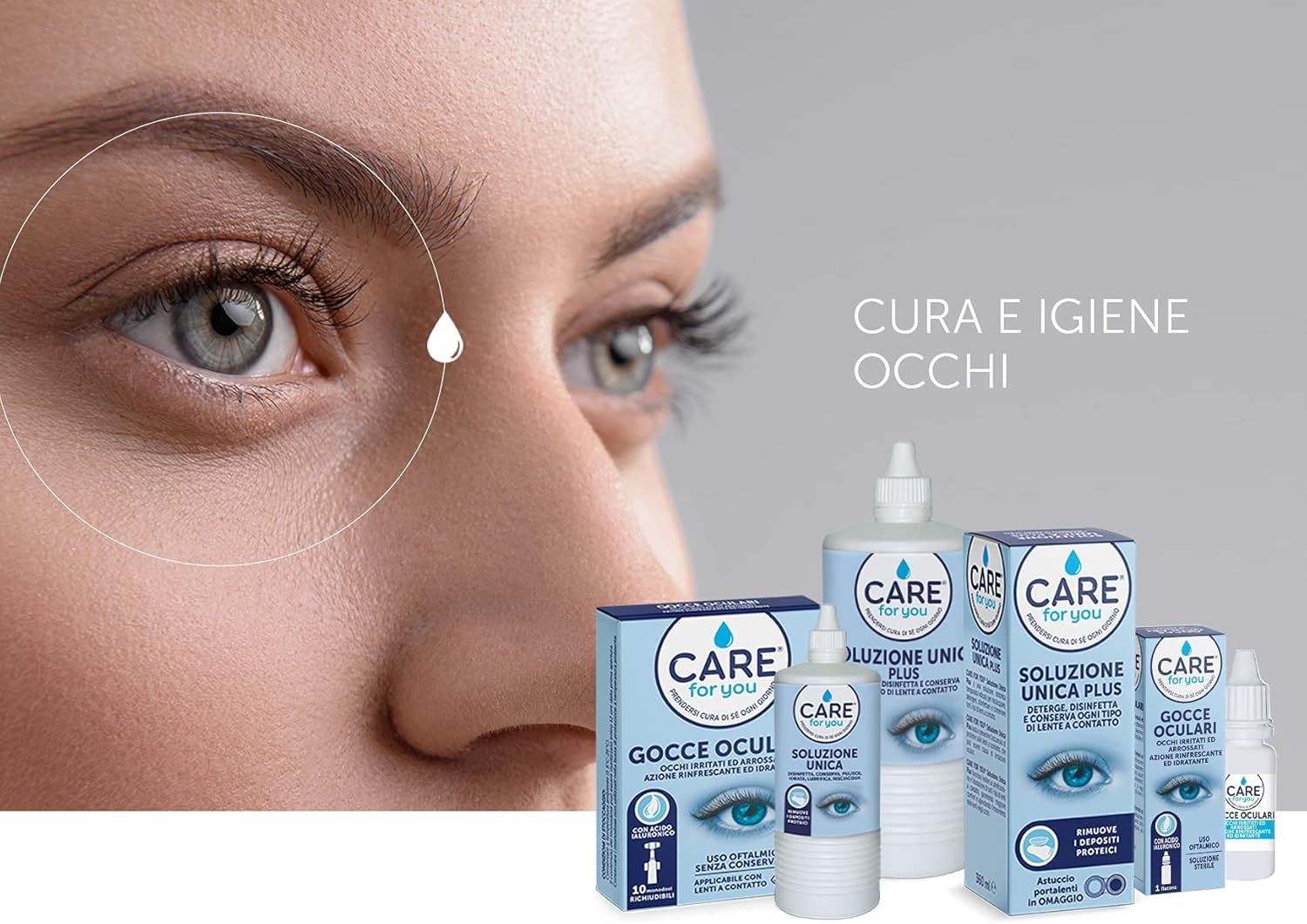 Care For You Gocce Oculari Monodose 10 x 0,5 ml
