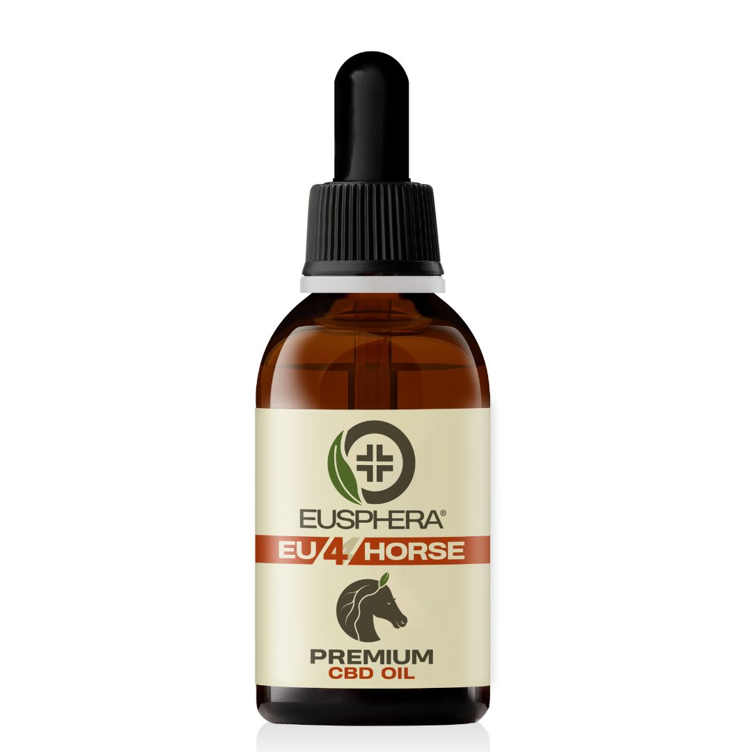 Olio CBD per la salute dei cavalli ad azione tranquillante - Eusphera EU4HORSE