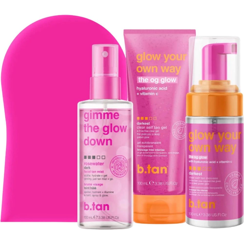 Kit autoabbronzante b.tan Go On and Glow Your Own Way