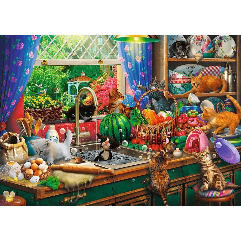 Puzzle trefl Premium Plus Tea Time: Le radici divergenti1000 pezzi