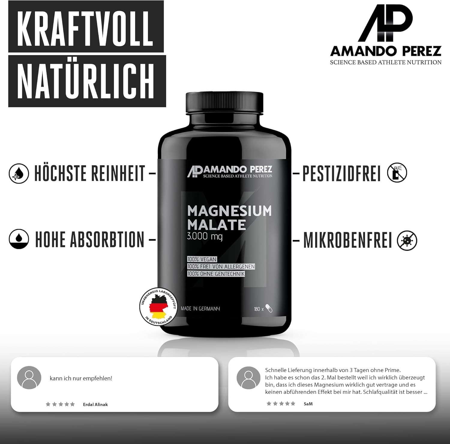 Amando Perez Compresse di Magnesio Malato