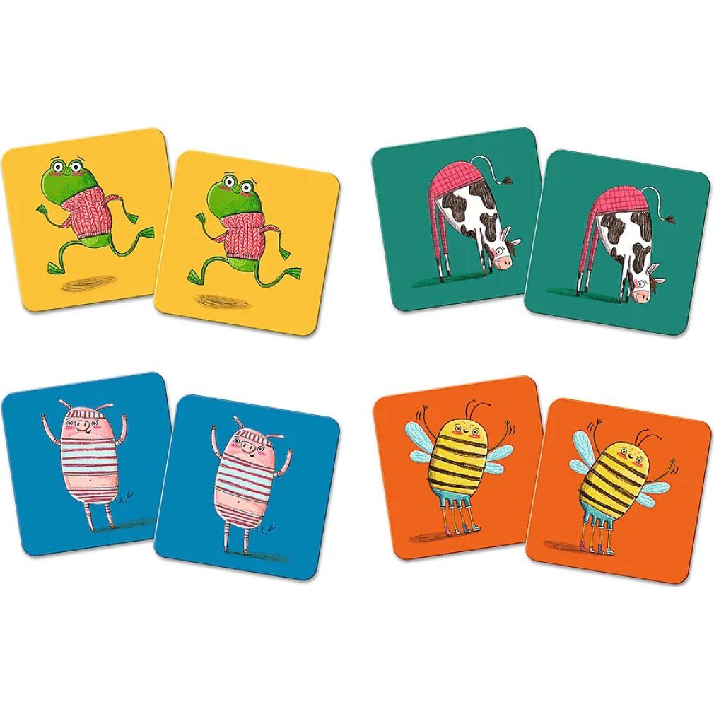 trefl Pexeso Classic&Plus Animals in Motion 3in1